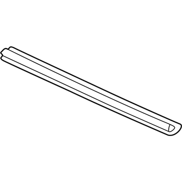 Toyota 75531-60030 Moulding, Windshield, Outer Upper