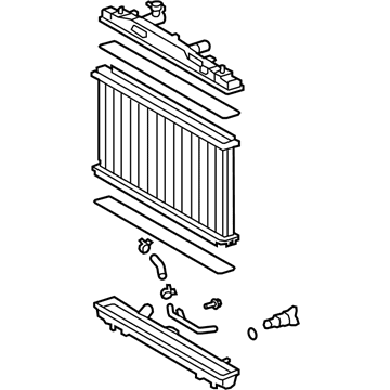 Toyota Venza Radiator - 16400-0P220