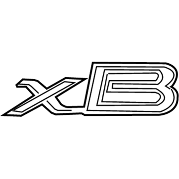 Scion 75442-52200 Nameplate