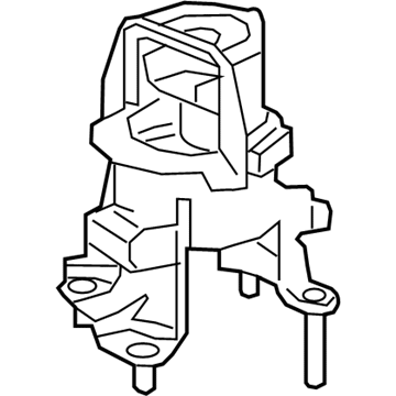 Toyota Camry Engine Mount - 12371-0P290