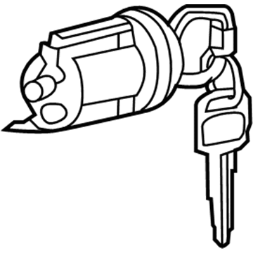Scion iQ Ignition Lock Cylinder - 69057-74090