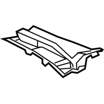 Toyota 55709-02300 Cowl Grille