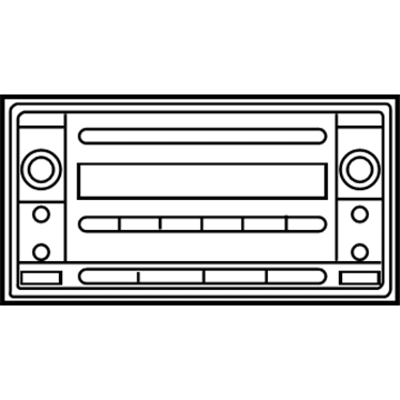 Toyota 86120-35600 Radio