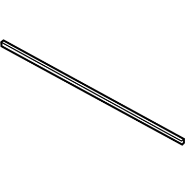 Toyota 85214-06140 Blade Assembly Refill, Driver Side, Rubber