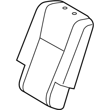 Toyota 71077-0E300-A2 Seat Back Cover