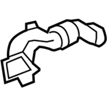 Toyota 55971-0C020 Defroster Duct, Front Upper Driver Side