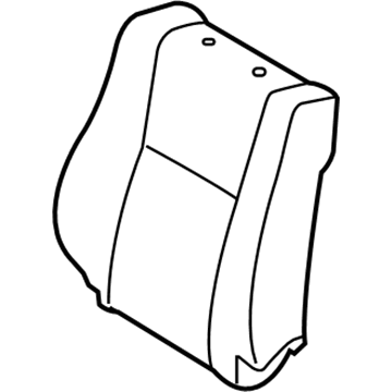 Toyota 71074-0C730-B0 Seat Back Cover