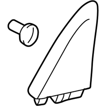 Toyota 67491-33050 Inner Cover, Passenger Side