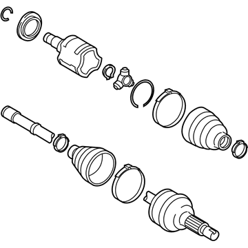Toyota Venza Axle Shaft - 42340-0T020