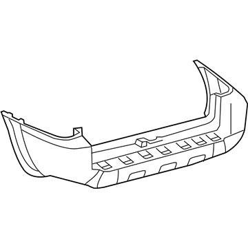 Toyota 4Runner Bumper - 52159-35200