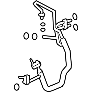 Toyota Sequoia A/C Hose - 88710-0C200