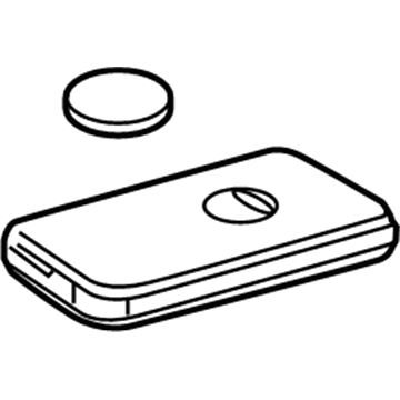 Toyota Car Key - 89904-60M80