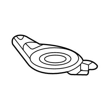 Toyota 53653-08010 Lower Brace, Passenger Side