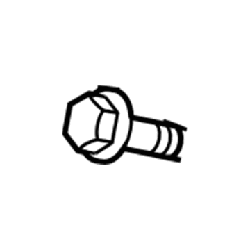 Toyota 90119-A0100 Wiper Linkage Mount Bolt