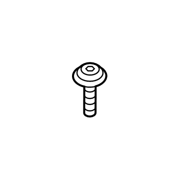 Toyota 90159-60621 Inner Brace Screw