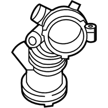 Toyota Camry Air Intake Coupling - 17881-0V010