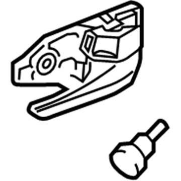 Toyota 69205-07020-C0 Handle, Inside, Passenger Side