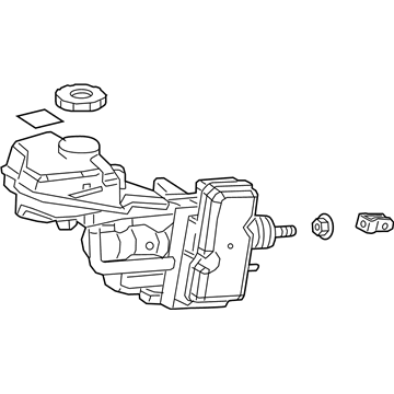 Toyota Avalon Brake Master Cylinder - 47050-41091