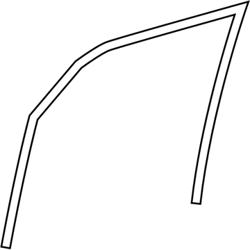 Scion xB Window Run - 68151-12280