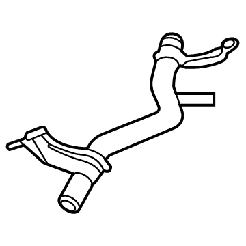 Toyota Sequoia Coolant Reservoir Hose - 16289-F4010