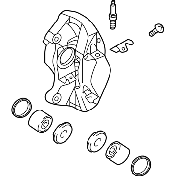 Toyota 86 Brake Caliper - SU003-07203