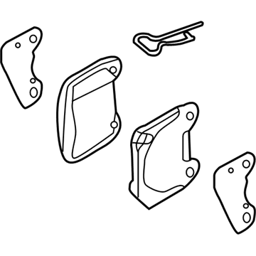 Toyota 86 Brake Pad Set - SU003-07219