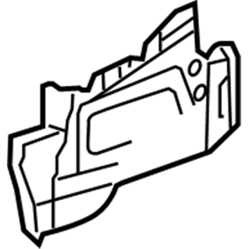 Toyota 58316-0C022 Extension Panel