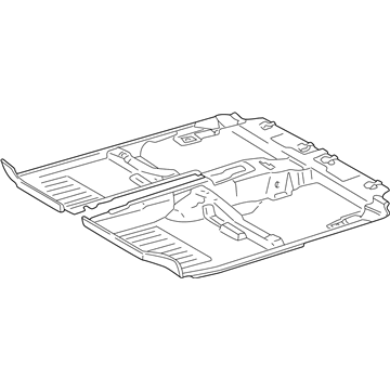 Toyota 58510-42230-B0 Floor Mat