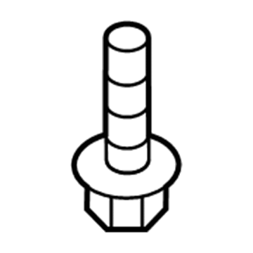 Toyota 90159-50237 High Mount Lamp Screw
