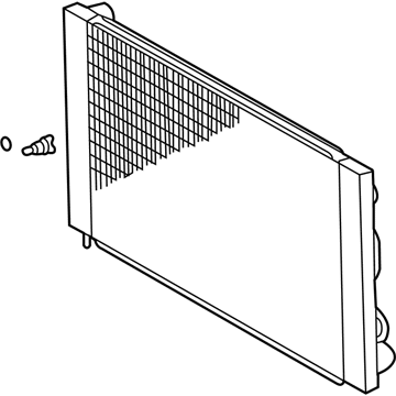 Toyota Sienna Radiator - 16410-YZZAX