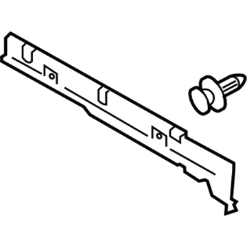 Toyota SU003-06034 Plate, Upper Passenger Side