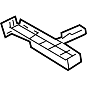Toyota 66416-F4040 Spacer, Rear Passenger Side