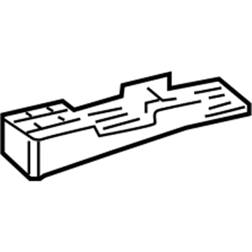 Toyota 66416-F4020 Spacer, Rear Passenger Side