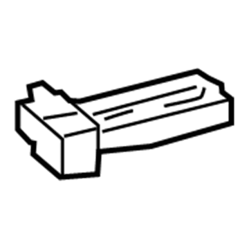 Toyota 66416-F4010 Spacer, Rear Passenger Side