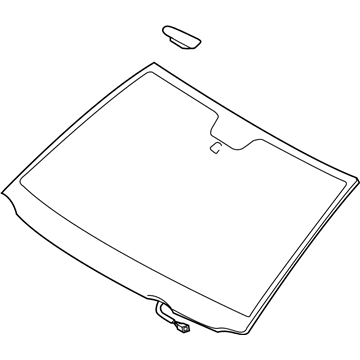 Toyota Sequoia Windshield - 56101-0C111