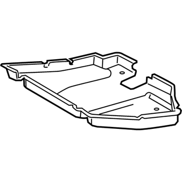 Toyota 72908-60090-B0 Under Cover