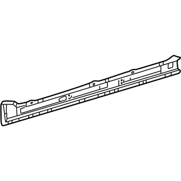 Toyota 57401-60080 Inner Rocker, Passenger Side