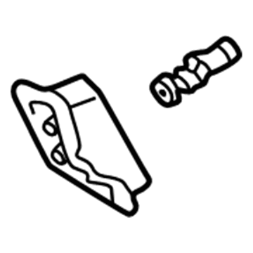 Toyota 58190-60120 Foot Rest, Front