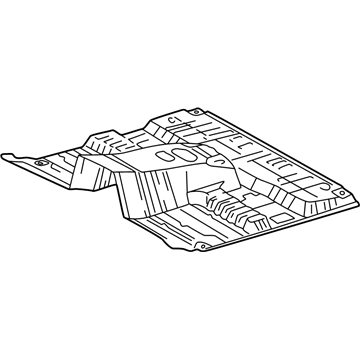 Toyota Land Cruiser Floor Pan - 58111-6A531