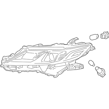 Toyota Camry Headlight - 81150-06G10
