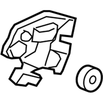 Toyota 69060-06100 Lock Assembly