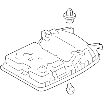 Toyota 63605-06072-B0 Overhead Console