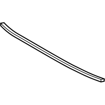 Toyota 53155-12100 Shutter Assembly Upper Seal