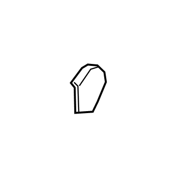 Toyota 71861-0A040-C0 Inner Shield