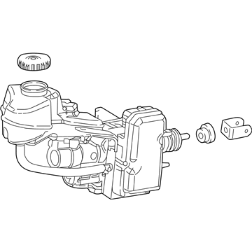 Toyota Prius AWD-e Brake Master Cylinder - 47050-47J30