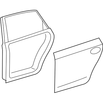 Toyota 67003-47190 Door Shell