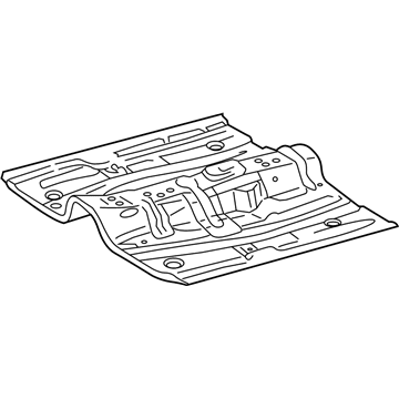 Toyota Corolla Floor Pan - 58111-02030