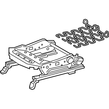 Toyota 71610-0D400 Cushion Frame