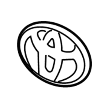 Toyota 90975-02100 Emblem