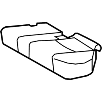 Toyota 71076-35661-B2 Cushion Cover